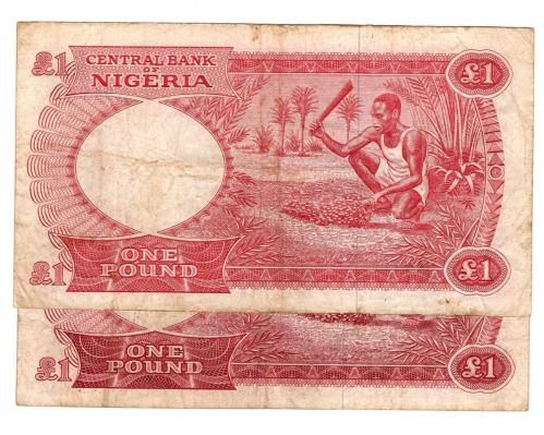 NIGERIA 2 ADET TEMİZ