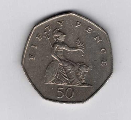 BİRLEŞİK KRALLIK-50 PEENY 1997 YILI