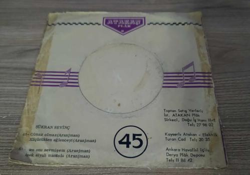 ŞÜKRAN SEVİNÇ-SADECE KAPAK