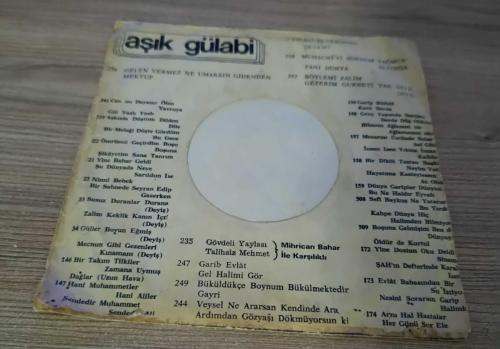 AŞIK GÜLABİ-SADECE KAPAK