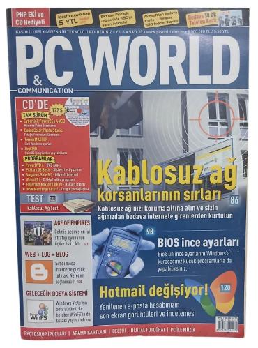 Pc World & Communication Bilgisayar Dergisi Sayı 38 / Kasım 2005