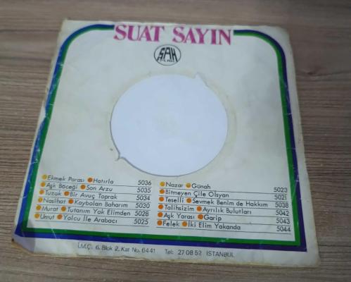 SUAT SAYIN-SADECE KAPAK