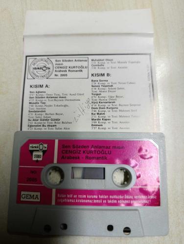 Cengiz Kurtoğlu Sen Sözden Anlamazmısın 2005 turkula alman baski