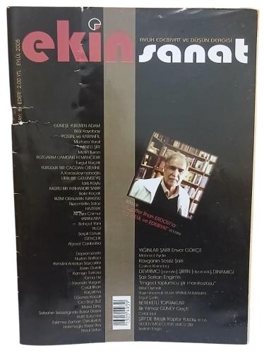Ekin Sanat Dergisi Sayı 8 / Eylül 2005