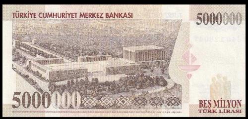 7 Emisyon J 40 Seri 5 Milyon Lira