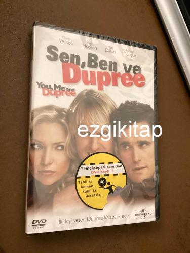 sen ben ve dupree dvd (ambalajı açılmamış) owen wilson kate hudson matt dillon michael douglas  (you me and dupree)