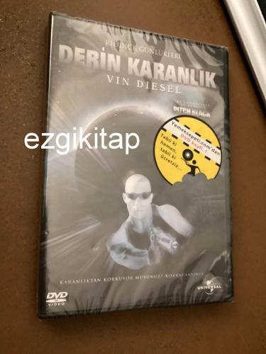 derin karanlık  dvd (ambalajı açılmamış) vin diesel radha mitchell cole hauser keith david (pitch black)
