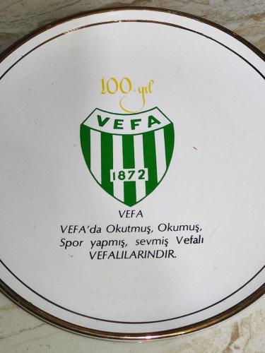 20415-KOLEKSİYONLUK **ÇOK NADİR**VEFA 100.YIL PORSELEN TABAĞI