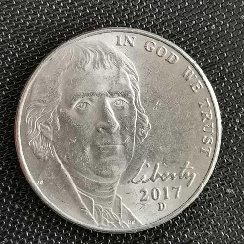 AMERİKA 2017 D     5 CENT
