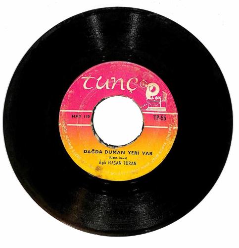 Aşık Hasan Turan – Ağlarım Gülenim Yok & Dağda Duman Yeri Var Plak (10/6.5) PLK26878