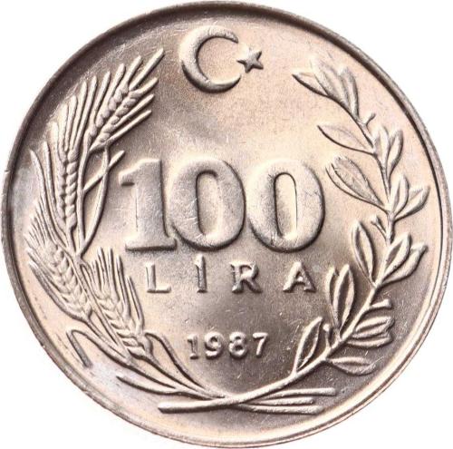 1987 Yılı 100 Lira - ÇİL TCM3155