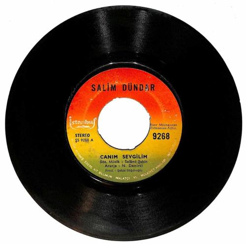 Salim Dündar – Canım Sevgilim & Biri Var... Plak (10/6.5) PLK26886