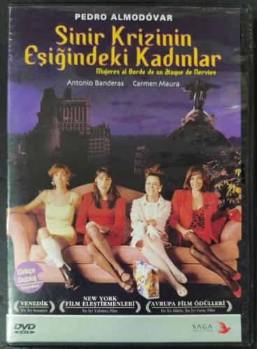 MUJERES AL BORDE DE UN ATAQUE DE NERVIOS * SİNİR KRİZİNİN EŞİĞİNDEKİ KADINLAR * BİR PEDRO ALMODOVAR FİLMİ * DVD