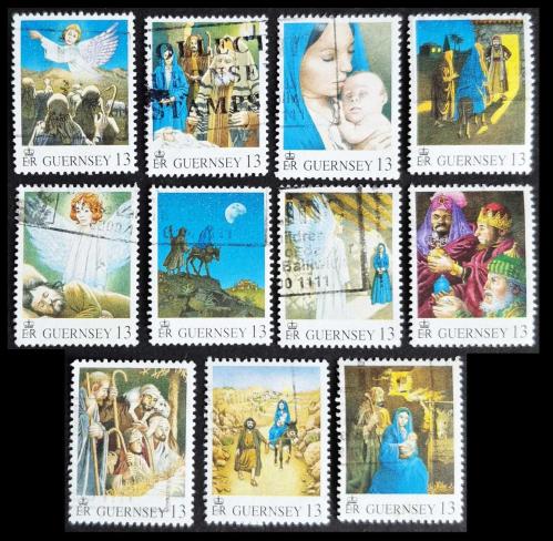 +++ GUERNSEY İNANÇ TABLOLAR          1985  - DAMGALI