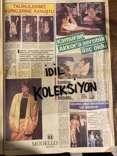 AYNA AKTÜELİTE VE MAGAZİN GAZETESİ - DOĞUM GÜNÜ HEDİYESİ (TURKİSH - NEWSPAPER) - 8 OCAK 1986 - SAYI : 48 - TAM TAKIM 12 SAYFADIR -Mevlüt Aydın-Sevtap Parman-Tarık Akan-Kadir İnanır-Yaşar Alptekin-Canan Özbek-Erşan Halistürk-Müjde Ar-Suat Ebrem-Atilla Özdemiroğlu-Kamuran Akkor-Samime Sanay-Sakıp Sabancı-İlknur Odabaş-Adil Kanbak-Yaşar Sönmez-Mehmet Durmaz-Zeki Müren-İlham Behlül Pektaş-Selami Şahin-Ülkü Aker-Coşkun Sabah-Muzaffer Özpınar-Sevim Yücel-Saadettin Öktenay-Cemil İpekçi-Orhan Gencebay-Berhan Şimşek-Bülent Aras-Küçük Emrah-Süha Özger-Murti-Murteza Elgin-Arif-Mehtap Ar-Şerif Yüzbaşıoğlu-Samuel Fritz-Barbara Bell-Engin Kefeç-Nil-Muazzez Abacı-Seda Sayan-Meral Gökçe-Deniz Akbulut-Pembe Mutlu-Çiğdem Işbilir-Selçuk Ural-Gülşen Bubikoğlu-Müge Akyamaç-Halit Akçatepe-Aysel Mutlu-Pekşan Koşar-Yusuf Kaya-Seyfettin Sucu-Yurdaer Doğulu-Vasfi Rıza Zobu-Veysel Atasoy-Turgut Özal-Ümit Akyol-Semra Özal-Tevfik Gürcü-Orhan Suter-Lale Suter-Ömer Özkan-Zeynep Özkan-ZEKİ MÜREN POSTER
