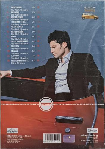 MİRKELAM UNUTULMAZ MÜZİK CD DVD BOYUTUNDA NADİR BASKI ORJİNAL 2.EL ( 11476