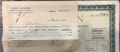 Güven Türk Anonim Sigorta Sosyetesi İstanbul'da Yangın Poliçesi Umumi Şartları Ve Makbuzu İle III