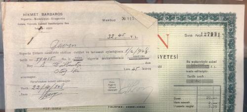 Güven Türk Anonim Sigorta Sosyetesi İstanbul'da Yangın Poliçesi Umumi Şartları Ve Makbuzu İle IV