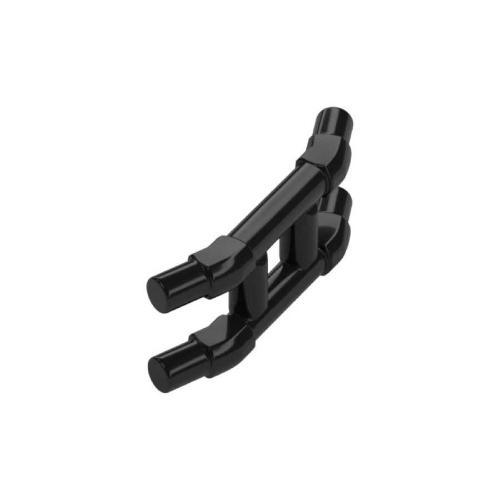 Lego® 37494 Bar - 3.6L Çift Açılı Uçlu (Tren Pantograf Pabucu) (Siyah)