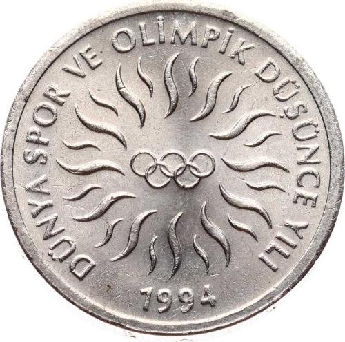 1994 Yılı 10.000 Lira (Dünya Spor ve Olimpik Düşünce Yılı) - ÇİL TCM3216