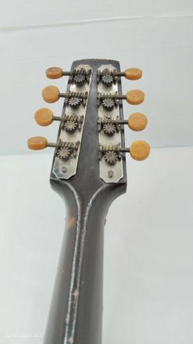 AHŞAP MÜZİK ALETİ, ÇOK ENDER ANTİKA ''PAPAJORJİU MANDOLİN'' 1969 YILINDAN HATASIZ 214