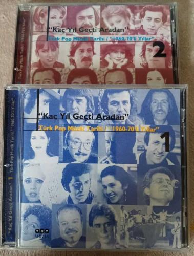 Kaç Yıl Geçti Aradan - Türk Pop Müzik Tarihi 1960-1970'li Yıllar 1-2  - İki CD'li Takım - Erol Büyükburç – Alpay – Ersan Erdura – Barış Manço – Nükhet Duru –	Özdemir Erdoğan – Bülent Ortaçgil – Erol Evgin – Sezen Aksu – Bora Ayanoğlu – Melike Demirağ – Zülfü Livaneli – Esmeray –	Attila Atasoy – İskender Doğan – Beyaz Kelebekler – Semiha Yankı – Tanju Okan – Ajda Pekkan – İlhan İrem –	Sezen Aksu –	Timur Selçuk –Modern Folk Üçlüsü - Nükhet Duru – Nilüfer – Neco - Nükhet Duru – Berkant – Sibel Egemen – Ali Kocatepe – Cem Karaca
