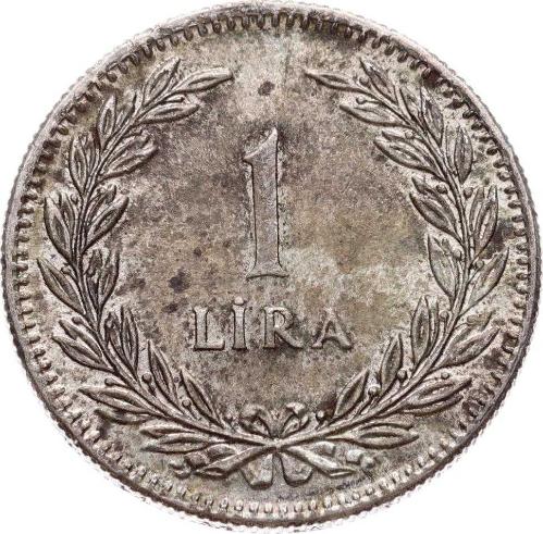1948 Yılı 1 Lira Gümüş - ÇİL TCM3237
