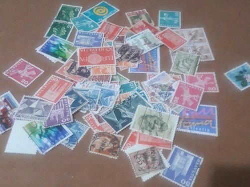 LOT.12 » İSVİÇRE 95  ADET TEMİZ