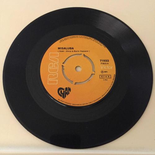 Cyan / Misaluba - Louise (My Little Ship) / Turkey 1971 / 45rpm / *Classic rock*