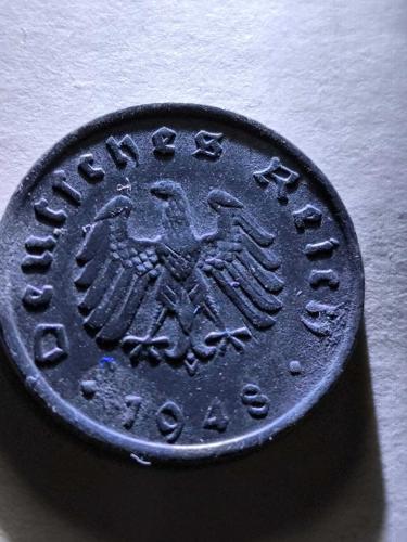 Yabancı madeni para Almanya 1948 iyi kondüsyonda