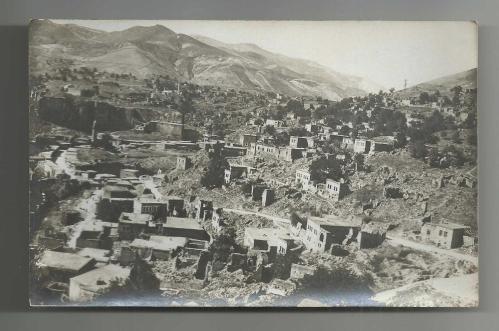 OSMANLI DÖNEMİ BİTLİS GENEL GÖRÜNÜM TEMALI NADİR FOTOKART...