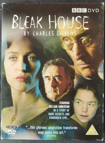 TÜRKÇE YOKTUR * BLEAK HOUSE (KASVETLİ EV) * BİR CHARLES DICKENS UYARLAMASI * 3 DİSKLİ BOX SET * DVD