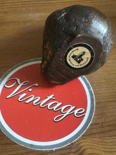 1950'ler dönemi Koleksiyonluk Alman dolgu bronz Yavru kuş, 357gr.!!! NADİR...