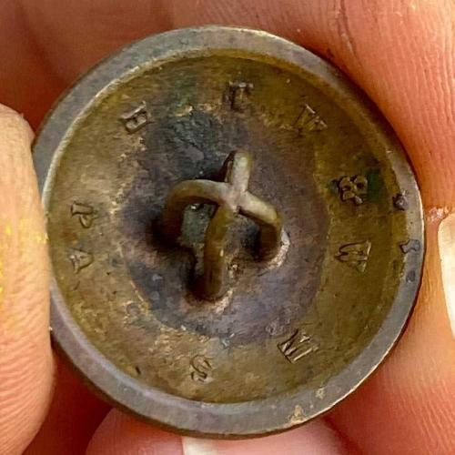 19.yy Paris Antika Metal Düğme Lotu
