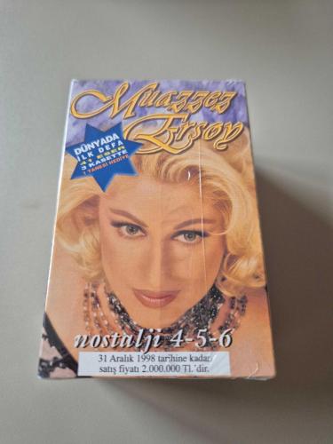 KASET - MUAZZEZ ERSOY - NOSTALJİ 4-5-6 KUTULU (Jelatininde)