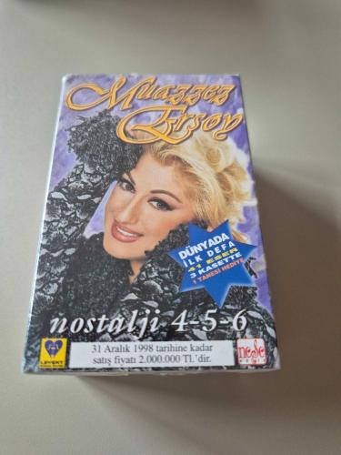 KASET - MUAZZEZ ERSOY - NOSTALJİ 4-5-6 KUTULU (Jelatininde)