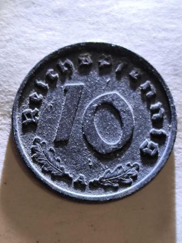 Almanya 1940 Nazi Yabancı Madeni para iyi kondüsyondadır