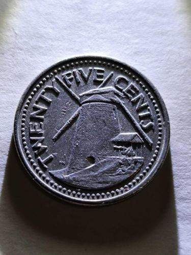 Barbados Yabancı Madeni para iyi kondüsyondadır