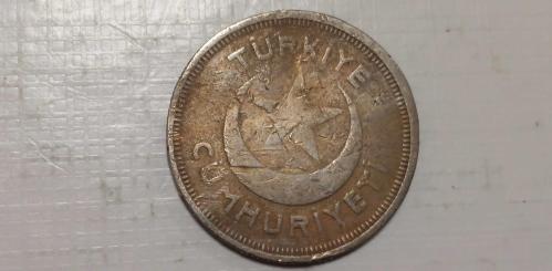 TÜRKİYE CUMHURİYETİ 5 KURUŞ 1938