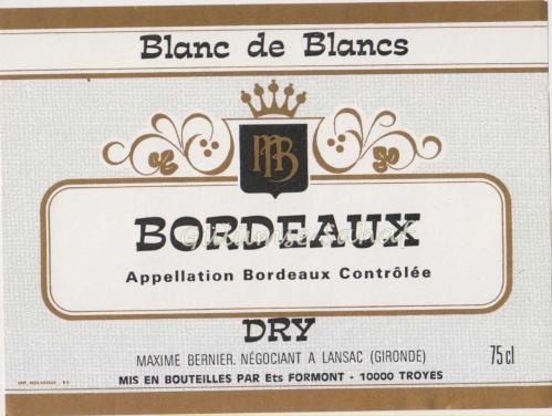 LOT.6 » Şarap Etiketi: Bordeaux