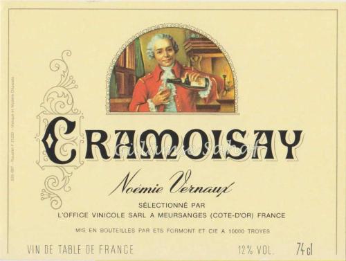 LOT.14 » Şarap Etiketi: Cramoisay