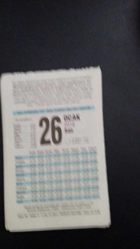 26  Ocak 2016 Fazilet  orijinal takvim yaprağı doğum günü - özel gün hediyesi
