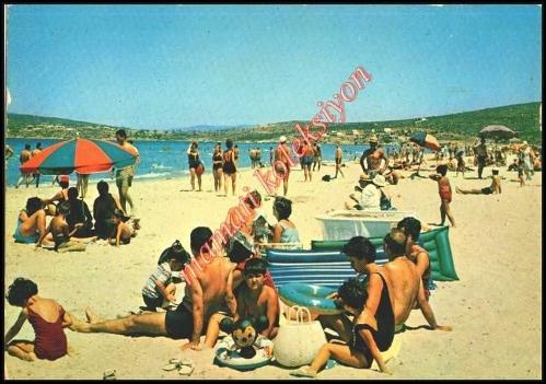 İZMİR Çeşme plajı - Ticaret kartpostalları