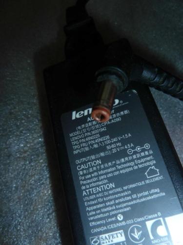 LENOVO LAPTO NOTEBOOK ADAPTÖRÜ 20V-4.5 AMPER SAĞLAM ORJİNAL 2.EL ÜRÜN