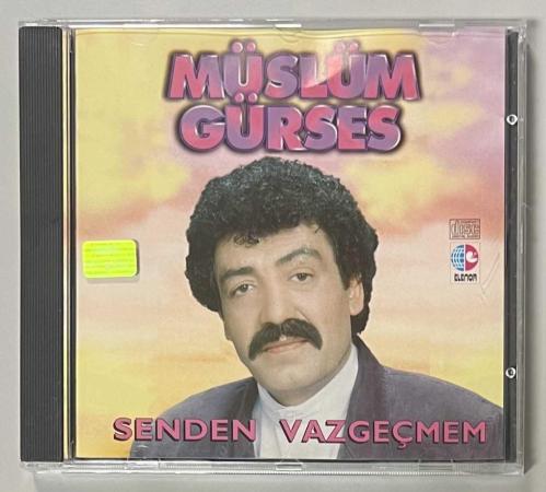 Müslüm Gürses Senden Vazgeçmem Cd (1994 Elenor Baskı)