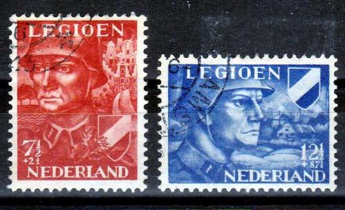 A.2309 1942 LEJYON PULLARI   DAMGALI TAM SERİ HOLLANDA