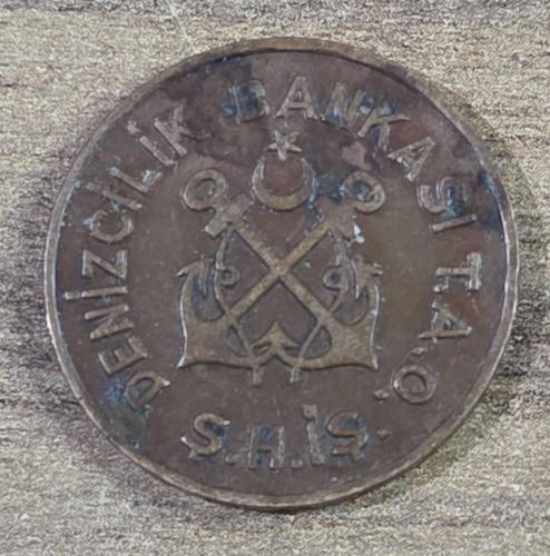 DENİZCİLİK  BANKASI SUBAY ŞEHİR HATLARI 1.MEVKİ JETONU