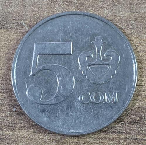 Kırgızistan 2008 5 Som Madeni Para