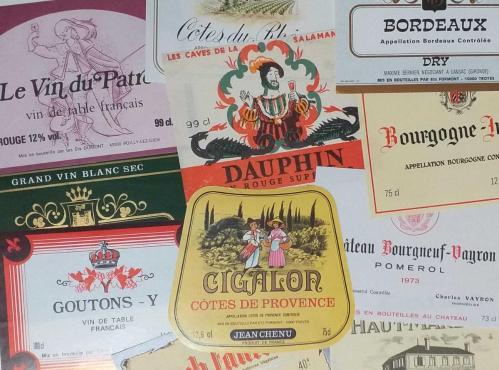 Fransız Şarap Etiketleri