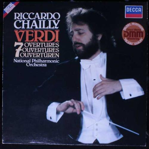 1983 NADİR BASKI  KLASİK MÜZİK OPERA 33 LÜK  PLAK - Riccardo Chailly, National Philharmonic Orchestra – Verdi 7 Overtures
